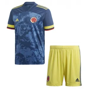 Kit infantil oficial Adidas seleção da Colombia 2020 II jogador