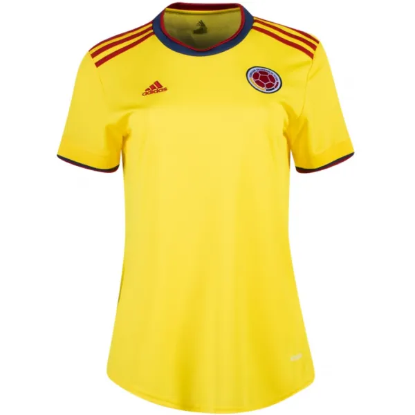 Camisa Feminina I seleção da Colômbia 2021 Adidas oficial 
