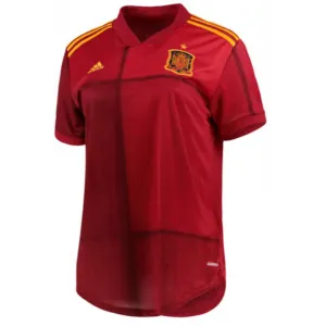 Camisa feminina oficial Adidas seleção da Espanha 2020 2021 I