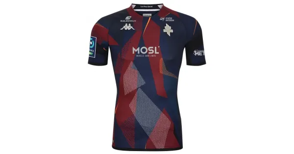 Maillot de football kombat home fc metz rouge Kappa | La Redoute
