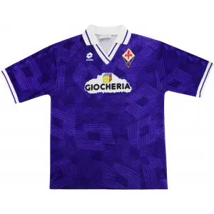 Camisa I Fiorentina 1991 1992 Retro Lotto 