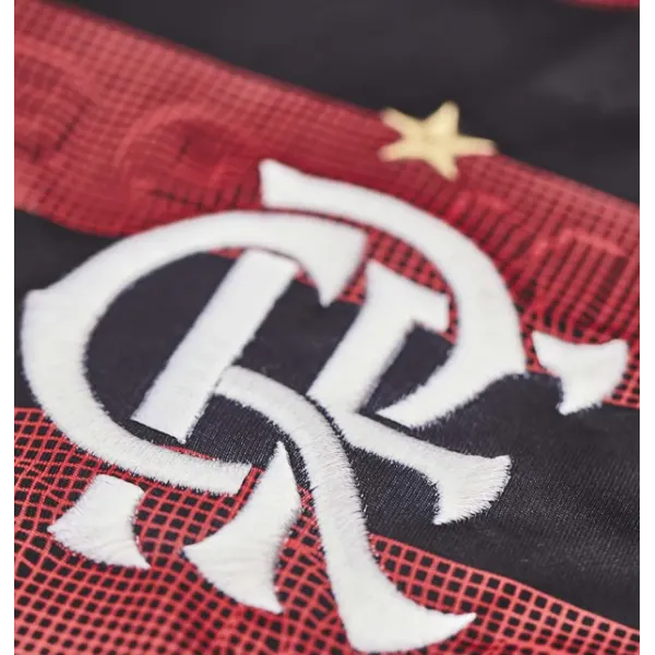 Camisa oficial Adidas Flamengo 2019 I jogador com patrocinio