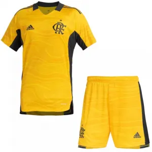 Kit infantil Goleiro I Flamengo 2021 2022 Adidas oficial