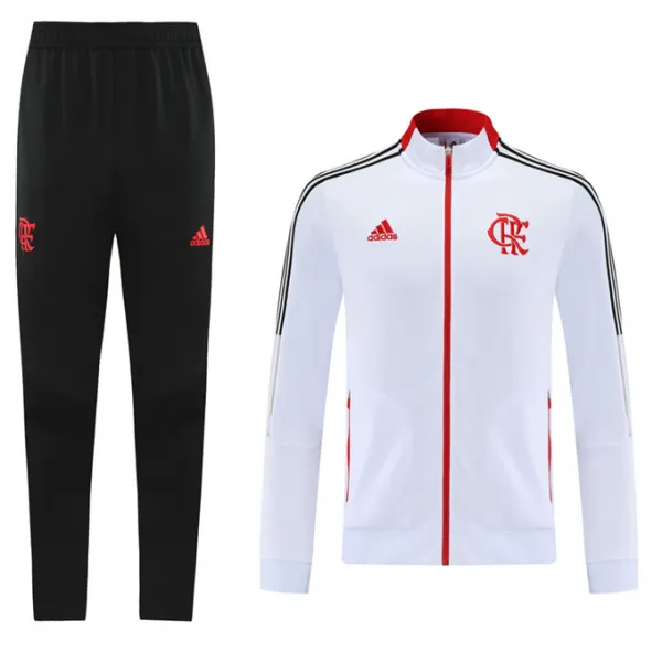Kit treinamento Flamengo 2021 2022 Adidas oficial Branco e Preto