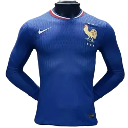 Camisa I Seleção da França 2024 Home manga comprida