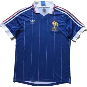 Camisa retro Adidas Seleção da França 1982 I jogador