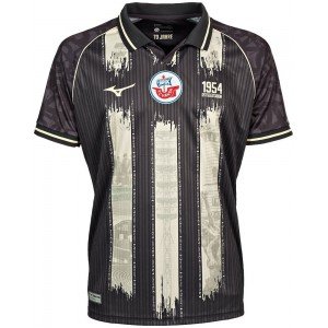 Camisa Hansa Rostock 2024 2025 Mizuno oficial 60 anos