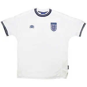 Camisa I Seleção da Inglaterra 2000 Umbro retro