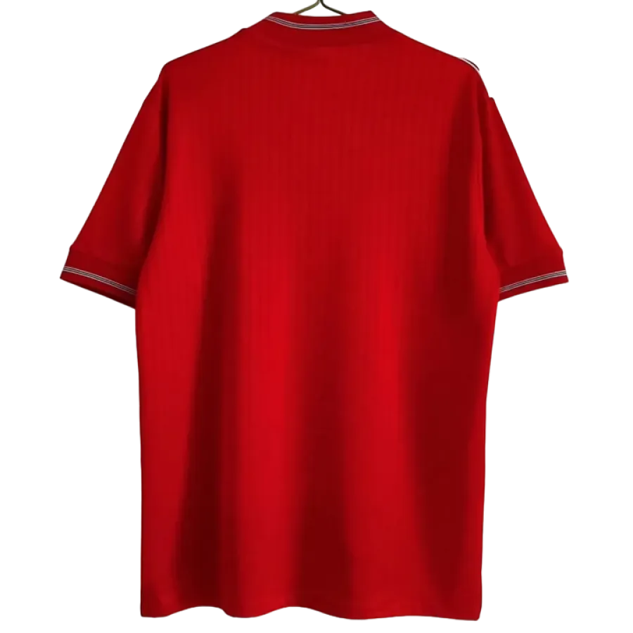 Maillot Liverpool FC Vintage 1984-85 – Alternatif Jaune – Taille M – Officiel Umbro