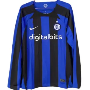 Camisa I Inter de Milão 2022 2023 Home manga comprida
