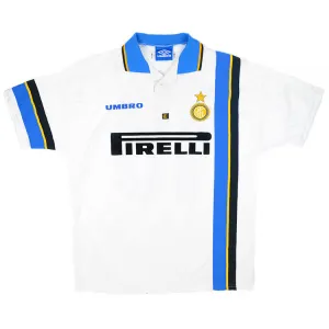 Camisa retro Umbro Inter de Milão 1997 1998 II jogador