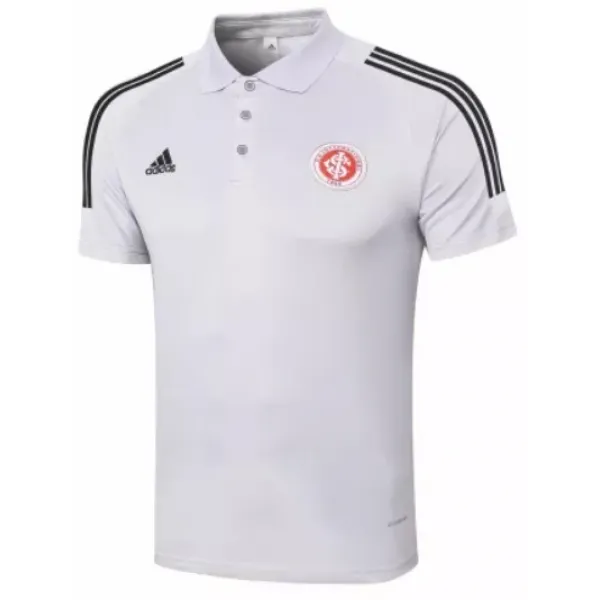 Camisa Polo oficial Adidas Internacional 2020 Branca