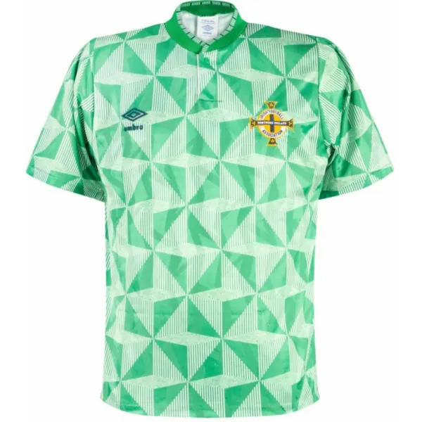 Camisa I Seleção da Irlanda do Norte 1990 Umbro retro