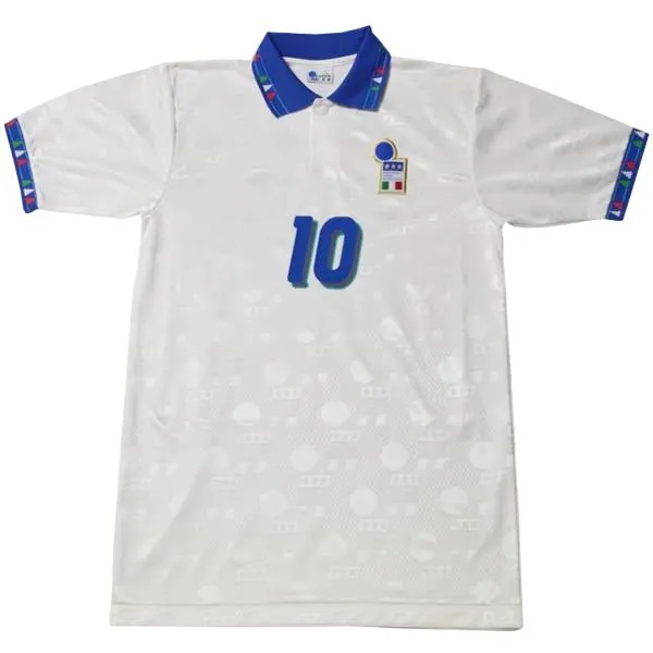 Camisa retro Diadora seleção da Itália 1994 II jogador R.Baggio