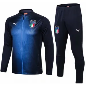 Kit treinamento oficial Puma seleção da Itália 2018 Azul