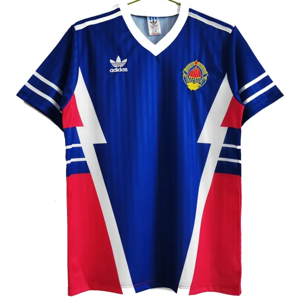 Camisa I Seleção da Iugoslávia 1990 Adidas retro