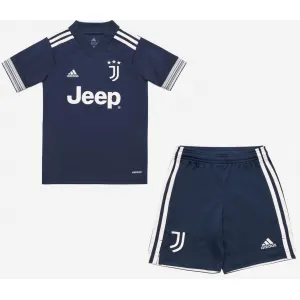 Kit infantil oficial Adidas Juventus 2020 2021 II jogador