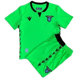 Kit infantil Goleiro II Lazio 2021 2022 Macron oficial 