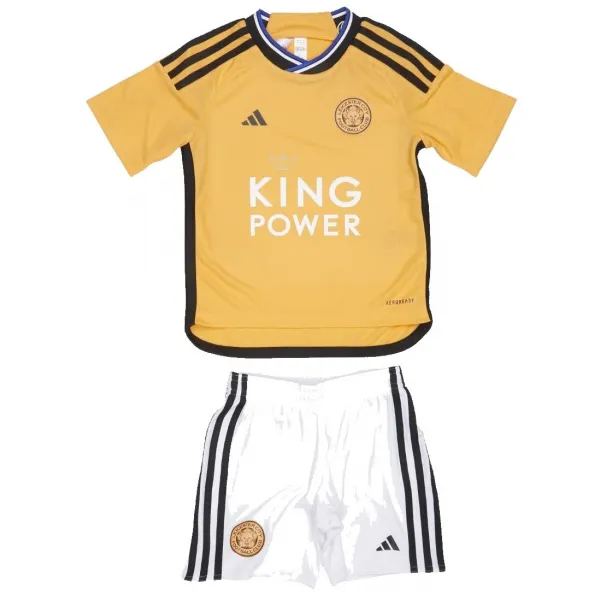 Kit infantil III Leicester City 2023 2024 Adidas oficial