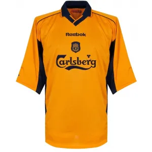 Camisa retro Reebok Liverpool 2000 2001 II jogador