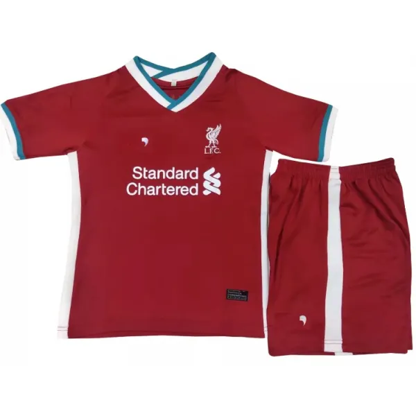 Kit infantil Liverpool 2020 2021 I Home jogador