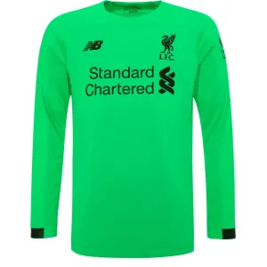 Camisa oficial New Balance Liverpool 2019 2020 II Goleiro manga comprida