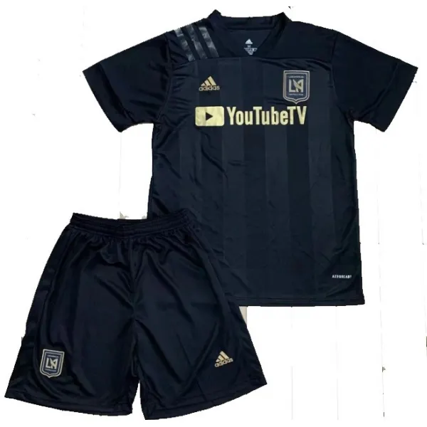 Kit infantil oficial Adidas Los Angeles FC 2020 I jogador