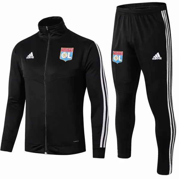 Kit treinamento oficial Adidas Lyon 2019 2020 Preto