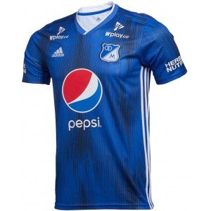 Camisa oficial Adidas Millonarios 2019 I jogador