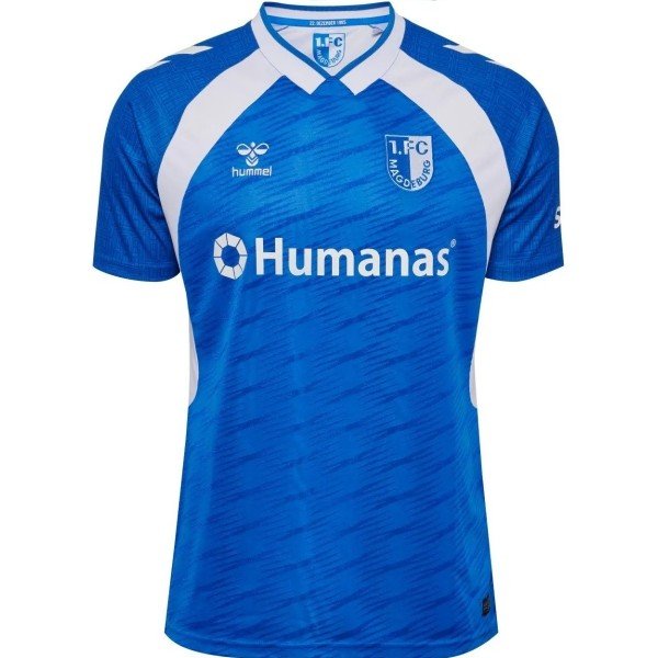 Camisa I FC Magdeburg 2025 2026 Hummel oficial 