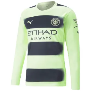 Camisa III Manchester City 2022 2023 Puma oficial manga comprida