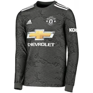 Camisa oficial Adidas Manchester United 2020 2021 II jogador manga comprida