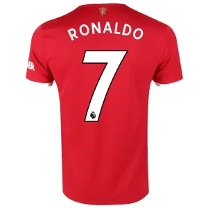 Camisa I Manchester United 2021 2022 Adidas oficial 7 Cristiano Ronaldo