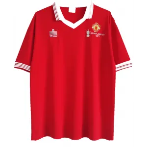 Camisa I Manchester United 1977 Admiral retro