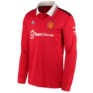 Camisa I Manchester United 2022 2023 Adidas oficial manga comprida