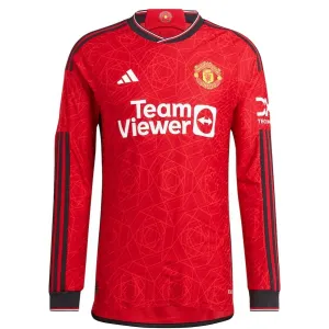 Camisa I Manchester United 2023 2024 Adidas oficial manga comprida