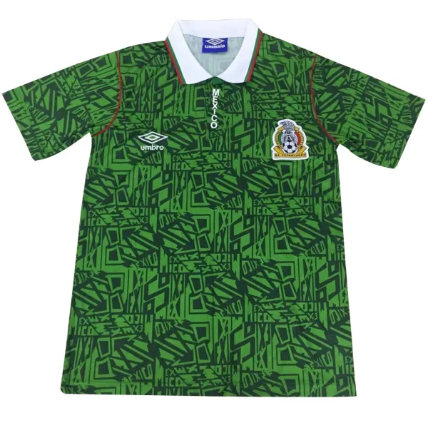 Camisa retro Umbro seleção do México 1994 I jogador