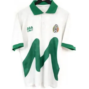 Camisa II Seleção do Mexico 1995 Retro Aba 