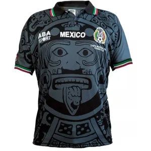 Camisa retro Aba seleção do México 1998 III jogador