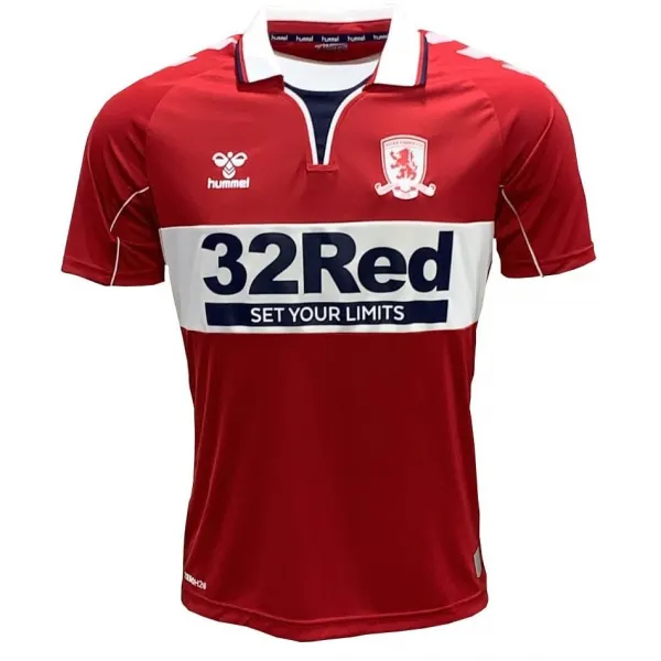 Camisa oficial Hummel Middlesbrough 2020 2021 I jogador