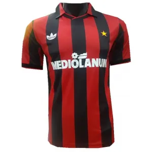 Camisa retro Adidas Milan 1991 1992 I jogador