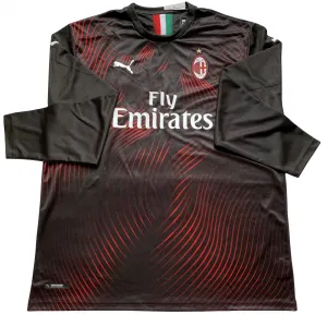Camisa oficial Puma Milan 2019 2020 III jogador manga comprida