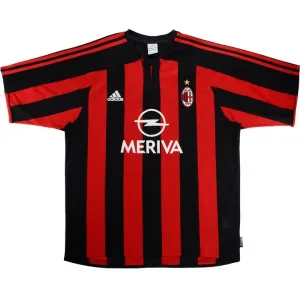 Camisa retro Adidas Milan 2003 2004 I jogador 
