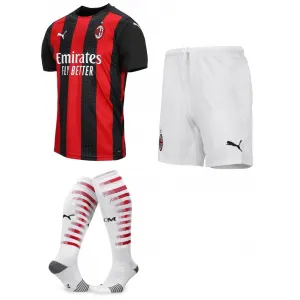 Kit adulto oficial Puma Milan 2020 2021 I jogador