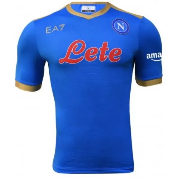 Camisa I Napoli 2021 2022 EA7 oficial Europa League