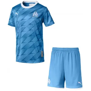 Kit infantil oficial Puma Olympique de Marseille 2019 2020 II jogador 