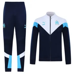 Kit treinamento oficial Puma Olympique de Marseille 2020 2021 preto e branco