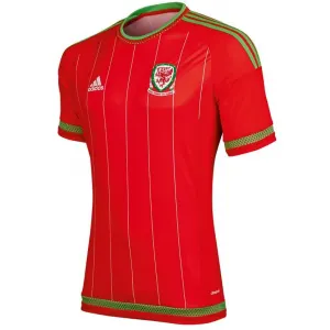 Camisa I Seleção País de Gales 2015 2016 Adidas Retro