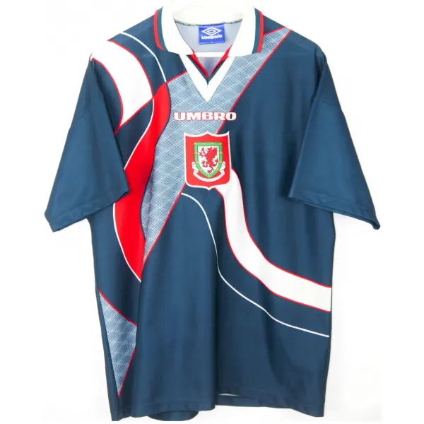 Camisa II seleção do País de Gales 1994 1995 retro Umbro