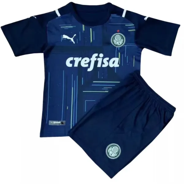 Kit infantil Palmeiras 2021 2022 Puma oficial azul